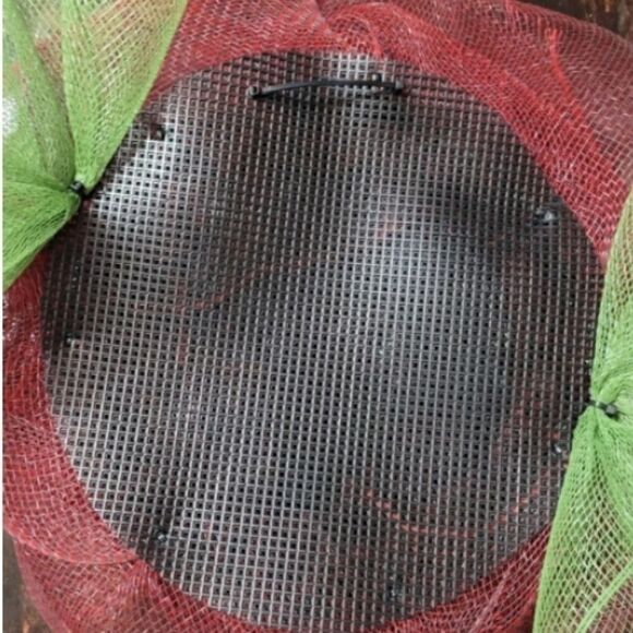 Wreath Dark Red Rose Floral Wreath - Picture 2 of 4